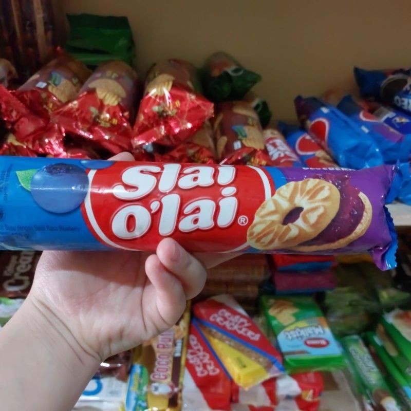 

Slai Olai biskuit susu 128gr