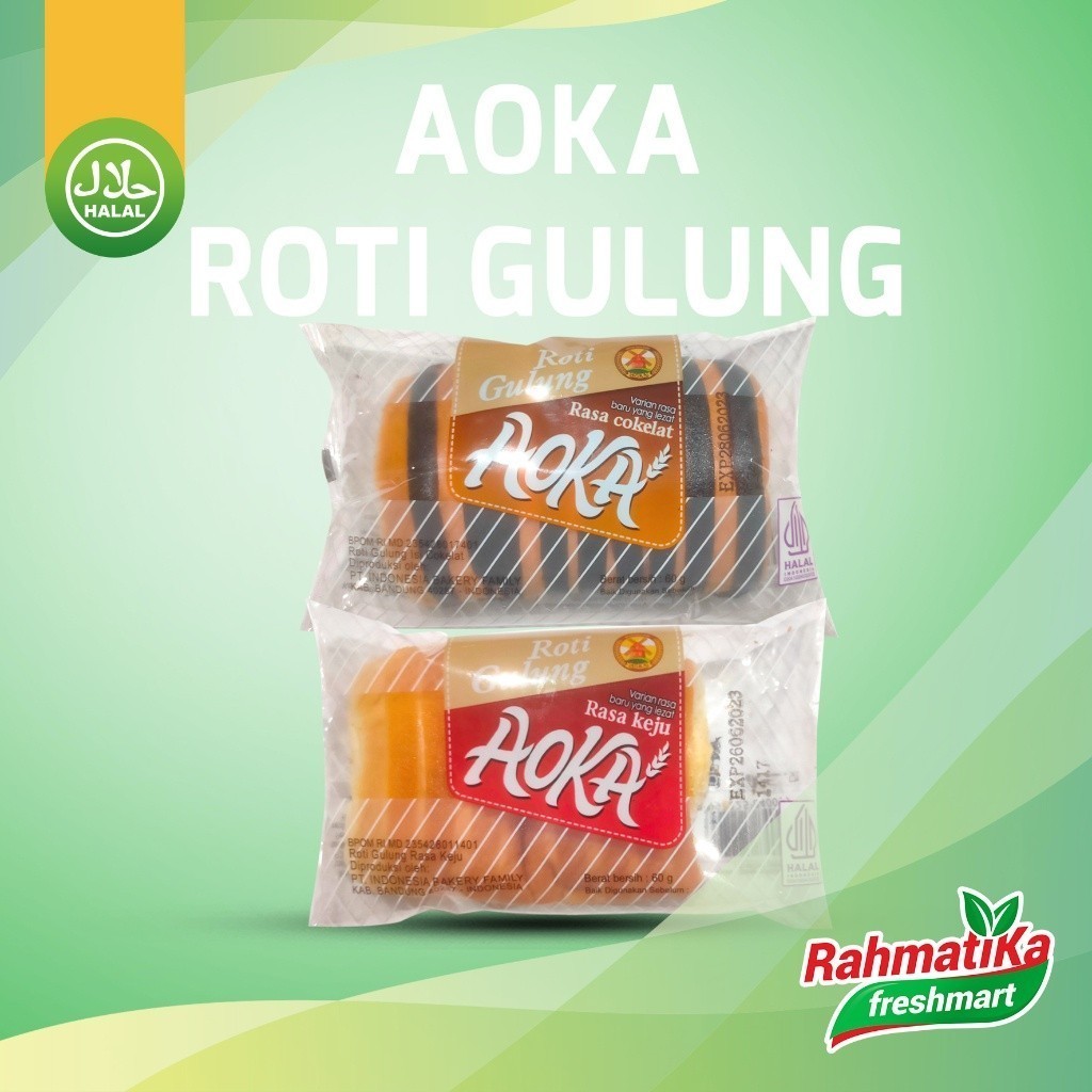 

AOKA Roti Gulung 60 gram