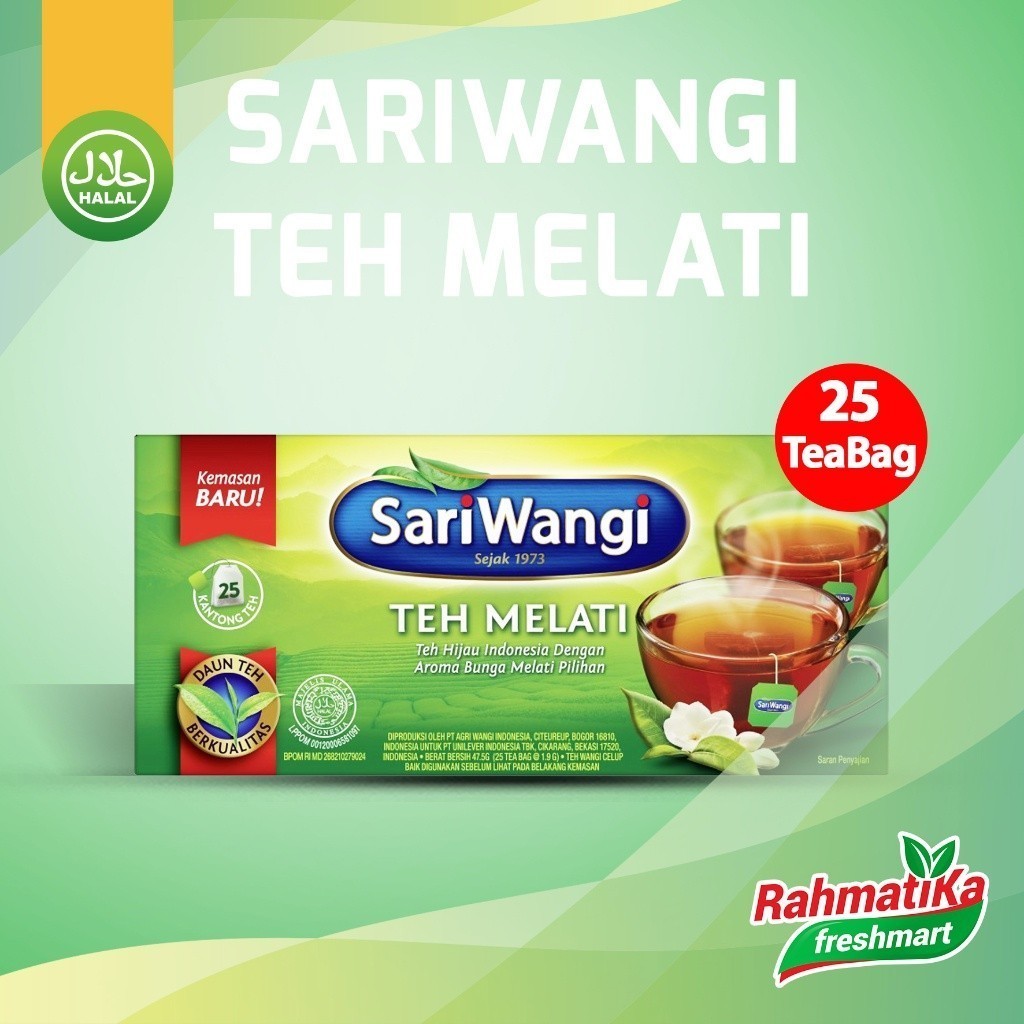 

SariWangi Teh Celup Melati Isi 25