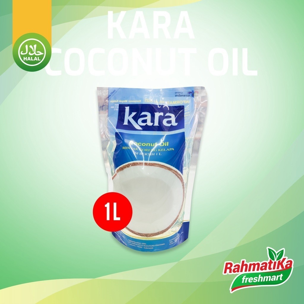 

Kara Cocounut Oil / Minyak Goreng Kelapa 1 Liter