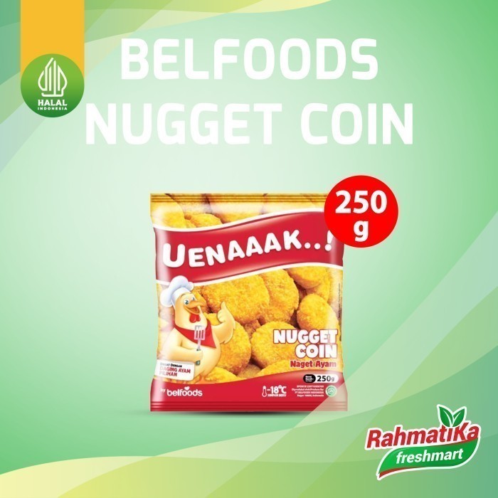 

Belfoods Uenak Nugget Coin 250 gr