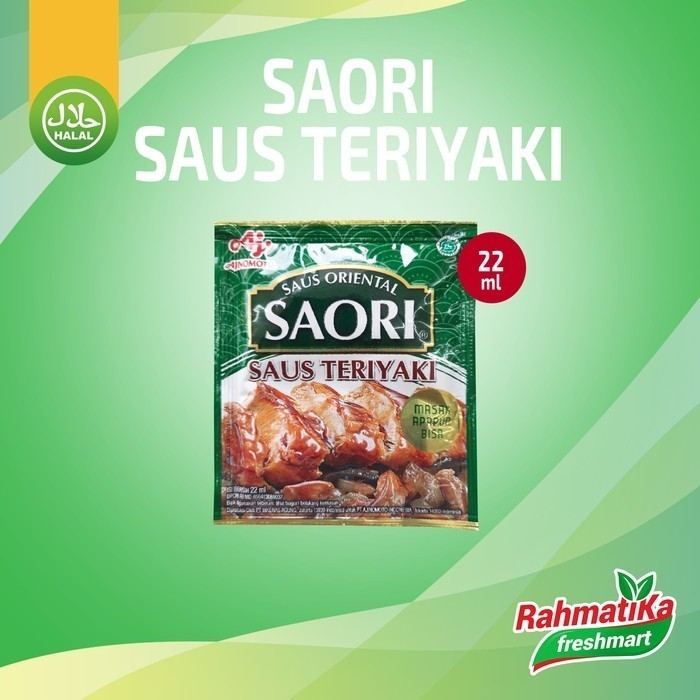 

Saori Saus Teriyaki / Saos Teriyaki 22 ml