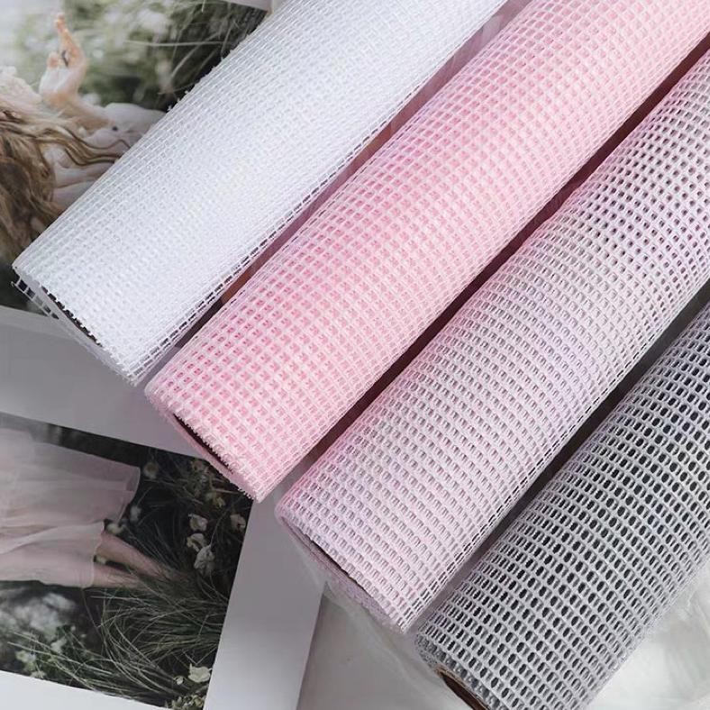 

BISA COD (SW) TERLARIS FLOWER MESH KOREAN SQUARE NET Korean Jaring2 Net Roll JARING BESAR POLYNET Spider Mesh Roll UNTUK Buket wedding/wisuda ew-98