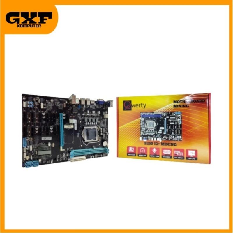 Motherboard Qwerty B250 BTC Socket 1151