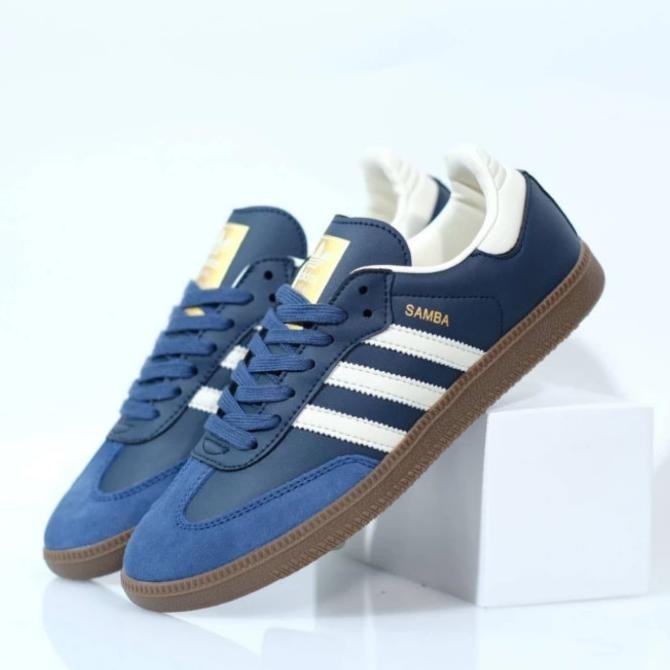 Sepatu Adidas Samba Night Navy Gums Original Vietnam Bnib  Jayasangat