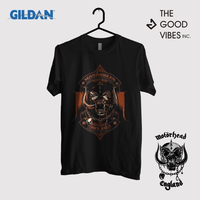 Kaos Band Motorhead Original Gildan - England
