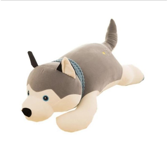 Boneka anjing husky siberian dog doggie doll hadiah jumbo mini kecil TFD