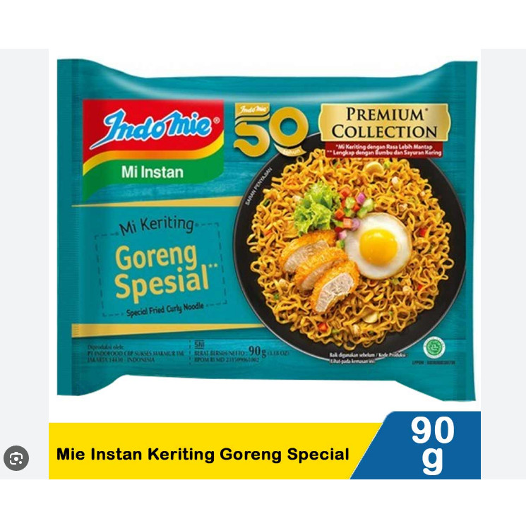 

Mie Indomie Goreng Spesial Mie Kriting Original
