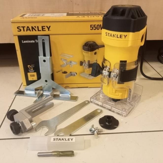 Mesin Profil Kayu St 55 Stanley St55 Trimmer 550W Laminate Trimmer
