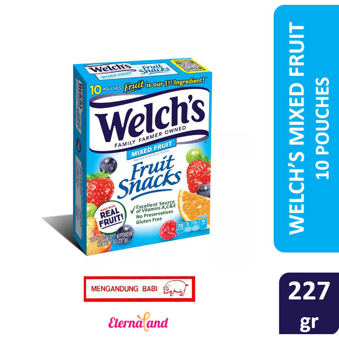 

Orea - Welch'S Fruit Snacks 10 Pchs - Permen Rasa Buah Impor Usa (Non Halal)