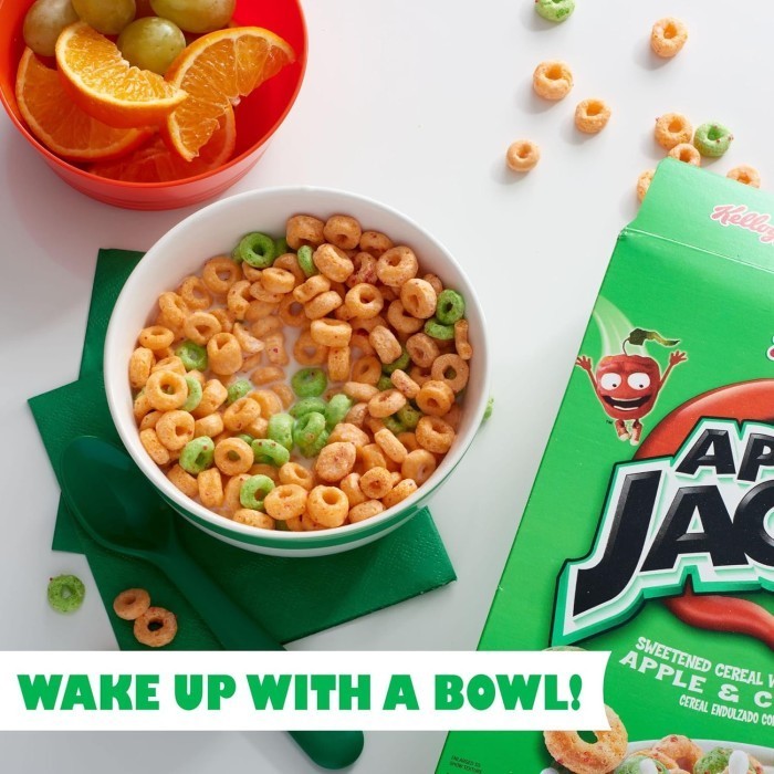 

Orea - Kelloggs Apple Jack Cereal - Sereal Kellogs Apel & Sinamon Impor Usa