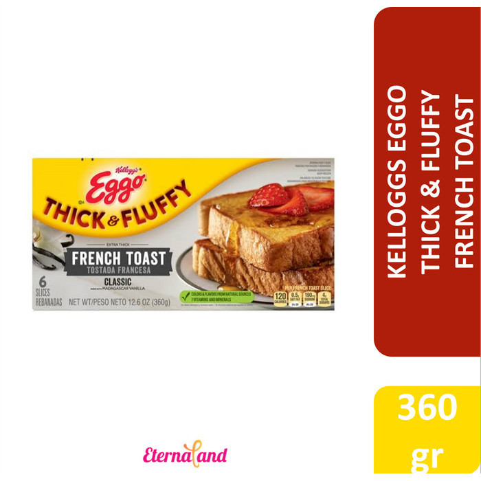 

Orea - Kelloggs Eggo Thick & Fluffy French Toast - Kelloggs Eggo Frozen