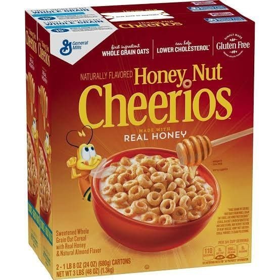 

Orea - Honey Nut Cheerios 24 Oz (680Gr) - Sereal Sarapan Sehat Impor