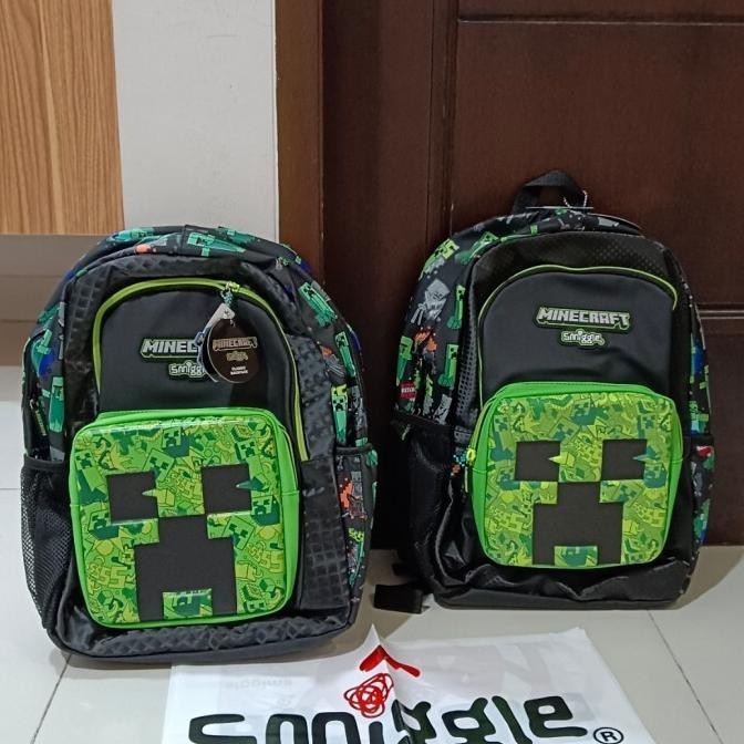 SMIGGLE MINECRAFT BACKPACK/TAS RANSEL ANAK MINECRAFT RADITPUTRA33