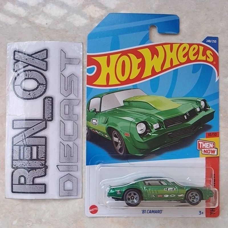 Hot Wheels '81 Camaro Hijau (2023)