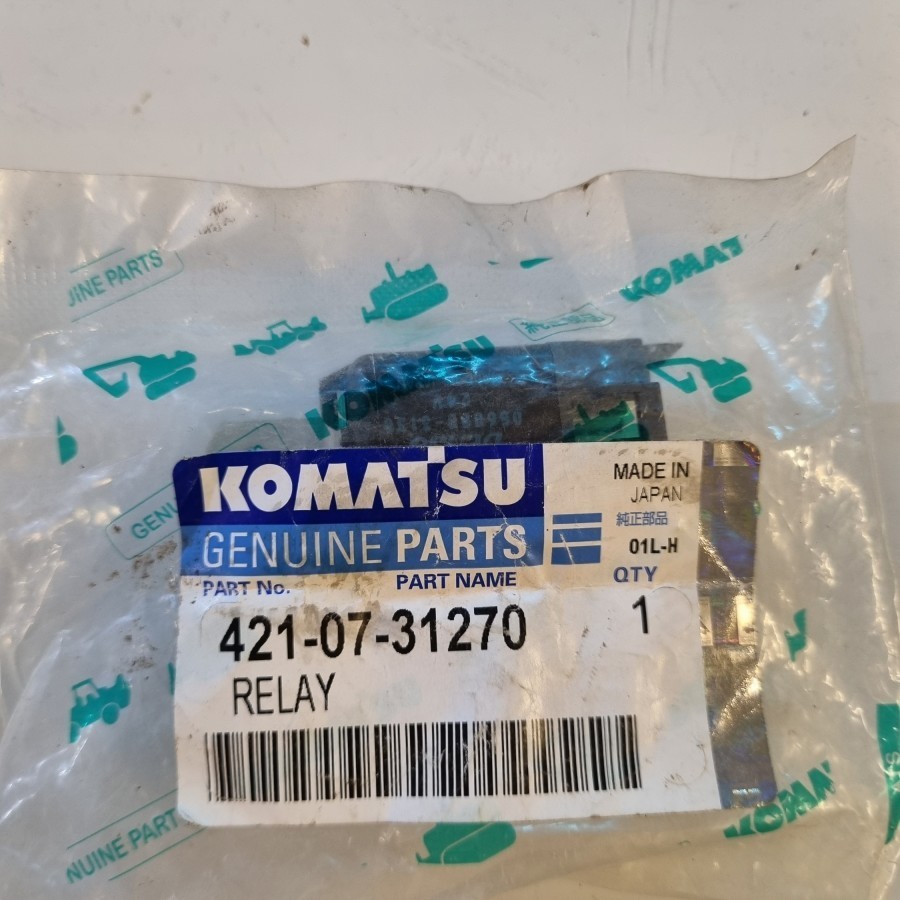 RELAY 421-07-31270 GENUINE PARTS KOMATSU