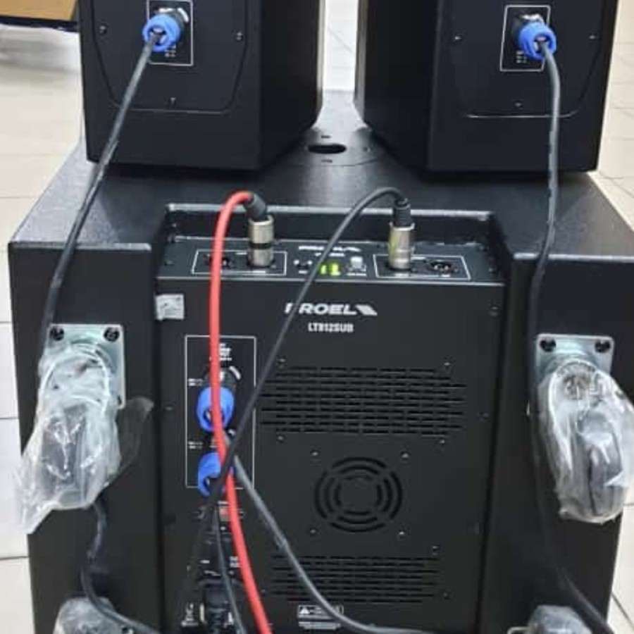 BET SELLER   Paket Speaker Set Subwoofer Proel LT812A Usb Lt 812a Lt 812 Lt812 Ori