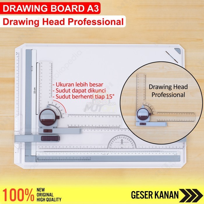 Meja gambar A3 drawing board A3 KATALOG