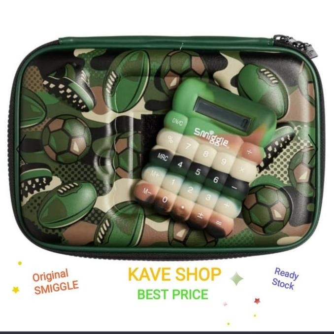 

SMIGGLE Original : Pencilcase Hardtop Calculator - NEW