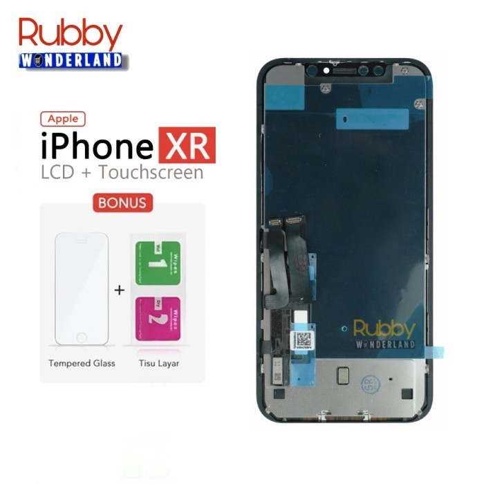 Lcd + Touchscreen + Frame Apple Iphone Xr Original 100% Bergaransi