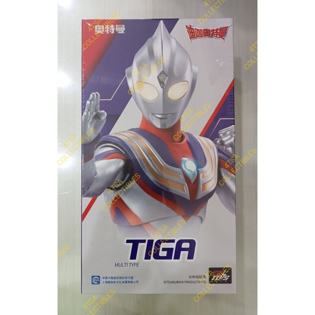 UT-A01 ZD TOYS ULTRAMAN ULTRA SERIES TIGA MULTI TYPE 1/10 ACTION FIG