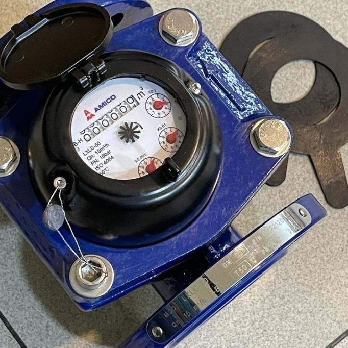 JUAL FLOWMETER AIR 2" INCH /DN 50 MM/METERAN AIR 2" INCH/MERK AMICO