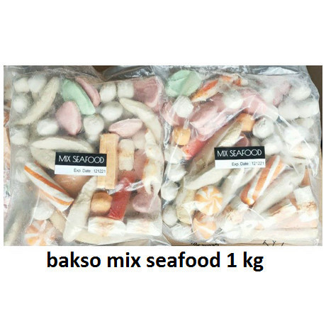 

Ayala - Baso Mix Seafood 1 Kg / Bakso Steamboat Cedea Olahan Ikan Campur 1Kg