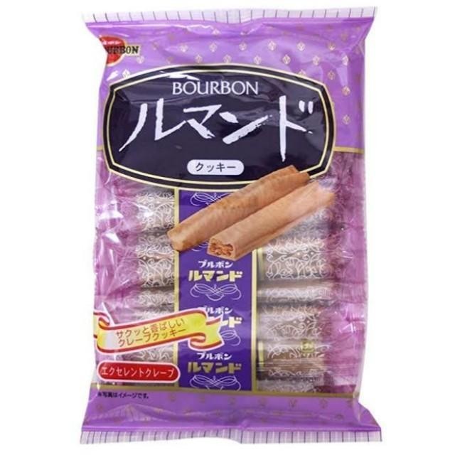 

Bourbon Choco Liere / Lumonde Wafer - Biskuit Cokelat Jepang 100
