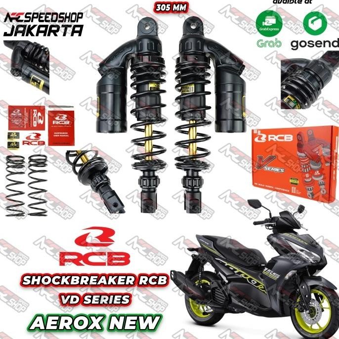 Shockbreaker Rcb Vd Series 305 Yamaha Aerox / Nmax New Shock Rcb