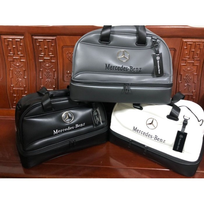 Mercedes Tour Performance Classic Boston Bag - Tas Duffle Bag Elegant