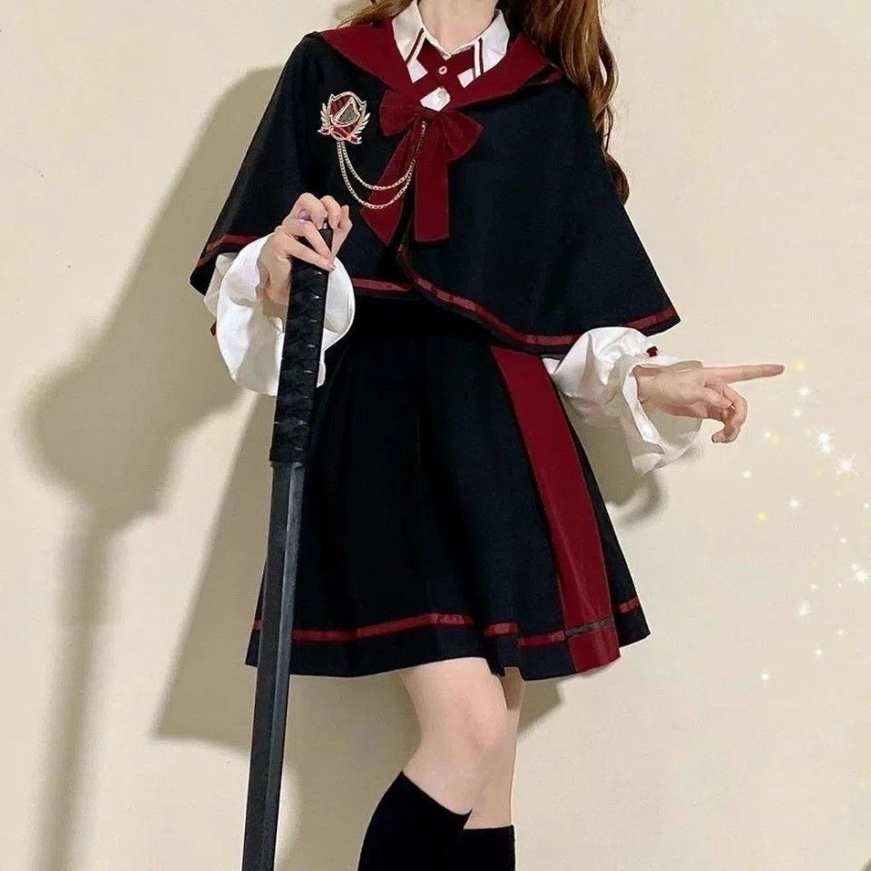 JkFemale Student SuitjkUniformjkCloakjkUniform
