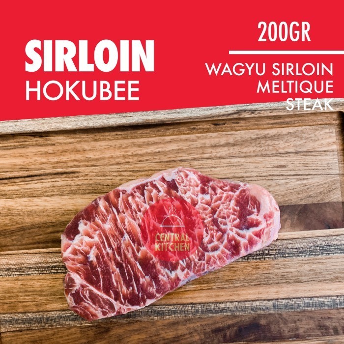 

Ayala - Daging Sapi Wagyu Meltique Sirloin Premium Beef Steak Hokubee 200Gr