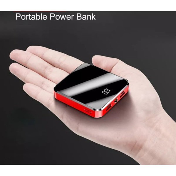 Power Bank Slim Original - Power Bank Tipis Mini 10.000 Mah