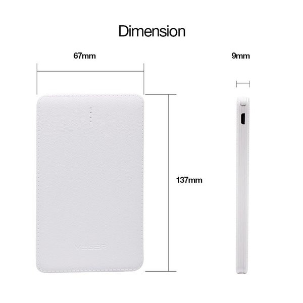 Power Bank Veger 10000 Mah - Pb Veger - Casan Veger Cas Veger 10000Mah