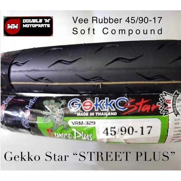 Ban Vee Rubber Gekko Star Satan Gekko Star Street Plus 45 90 17 Veerubber Verubber