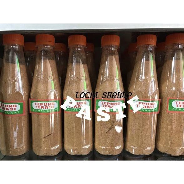 

tepung terasi pemangkat bubuk halus trasi belacan asli matang jalal