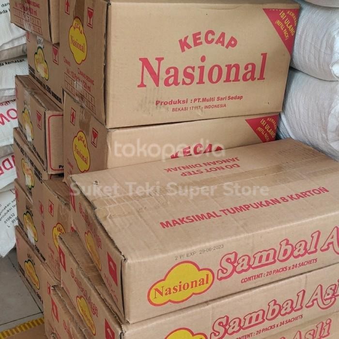 

Kecap Manis Nasional 520Ml Refill Pouch Grosir 026