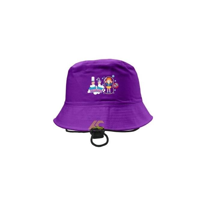 Topi bucket anak gambar sablon Cuci Tangan/bucket anak cuci tangan bsq30sd5ge