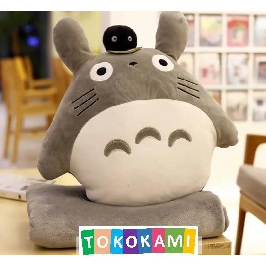 Balmut Bantal Selimut Karakter Totoro 2in1
