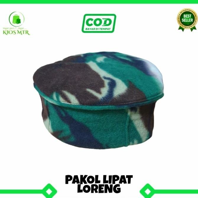 Peci Pakol Taliban Afghanistan Loreng murah , kopiah haji , songkok merciermisimontu