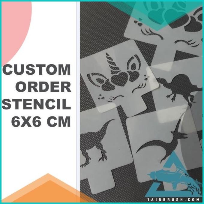 

order stencil custom 6x6 10pcs 19F3B2024 suffix judul