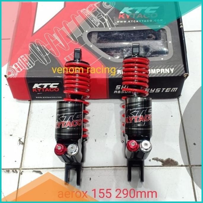 shock breaker ktc kytaco aerox 155 tabung bawah 290mm/ shock ktc aerox