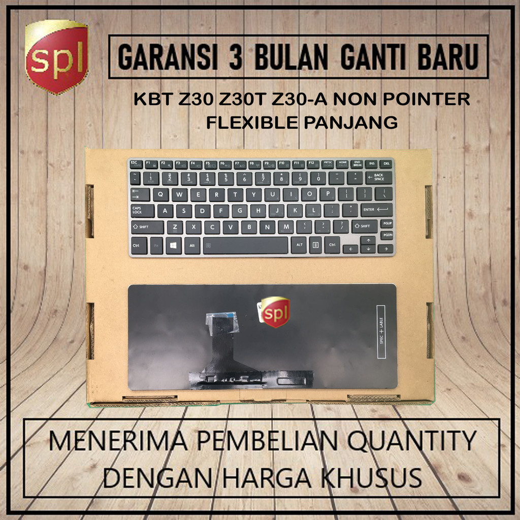 Keyboard Toshiba Z30T Z30 Z30-A Non Pointer Flexible Panjang