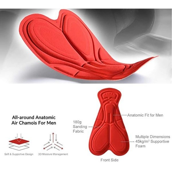 B34 Bib Short Sepeda Rion High Quality 3 Jam