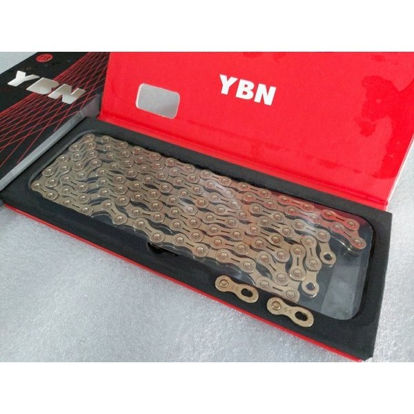 Rantai Chain Ybn 11 Speed Gold