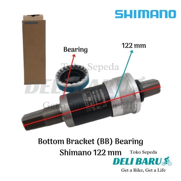 Shimano Bb Bottom Bracket 122 Bearing Sepeda Mtb Federal Lipat Minion