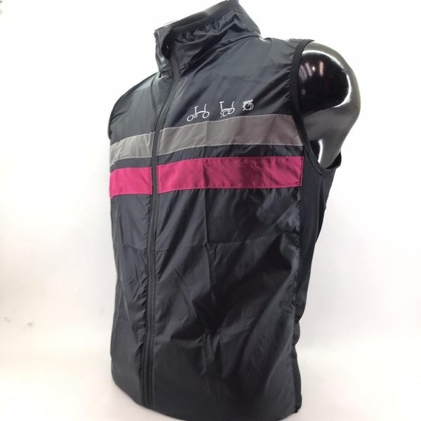 Rompi Brompton Sepeda Lipat - Brompton Vest - Black
