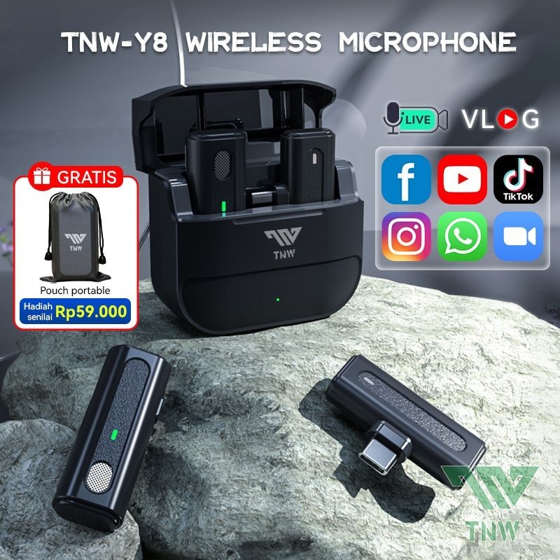 Syaba - Mic Wireless Clip On Lavalier TNW Y8