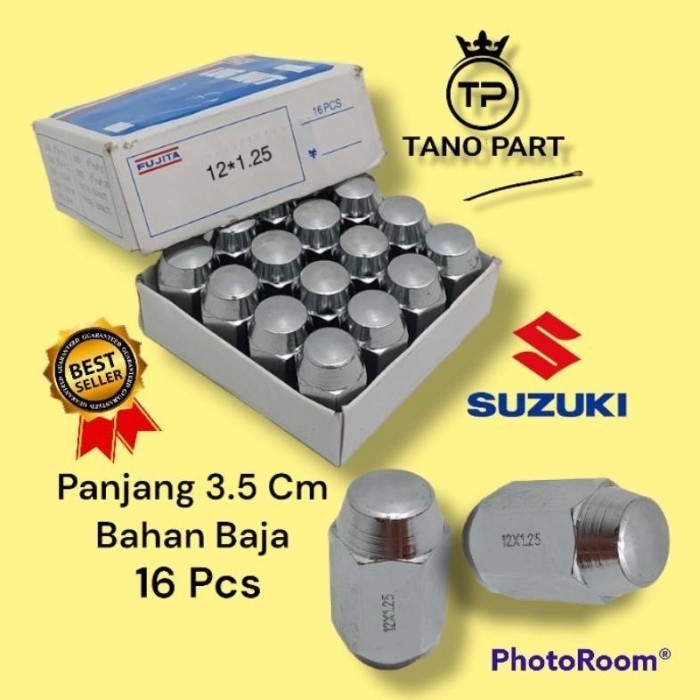 Produk Terbaru Mur Roda Racing Baut Lugnut Mobil Suzuki Carry Apv Baleno Bahan Baja
