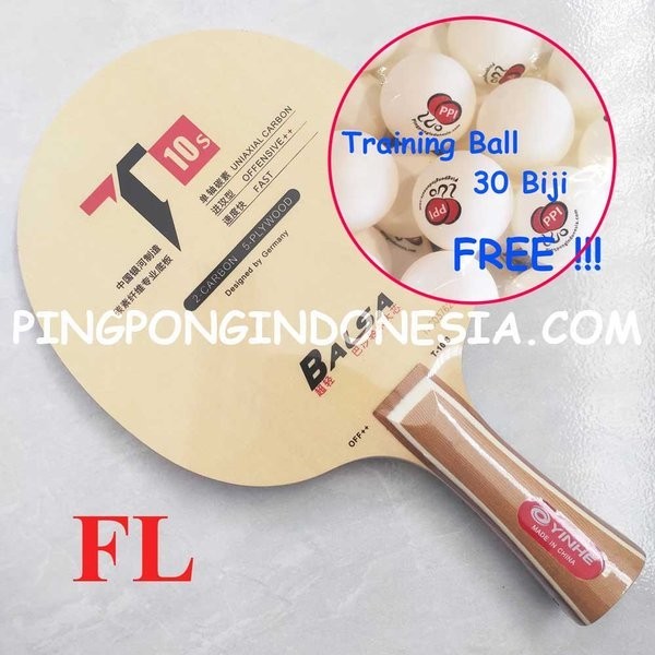 Yinhe T10 - T-10 - FL - Blade Kayu Pingpong Tenis Meja Bat Bet